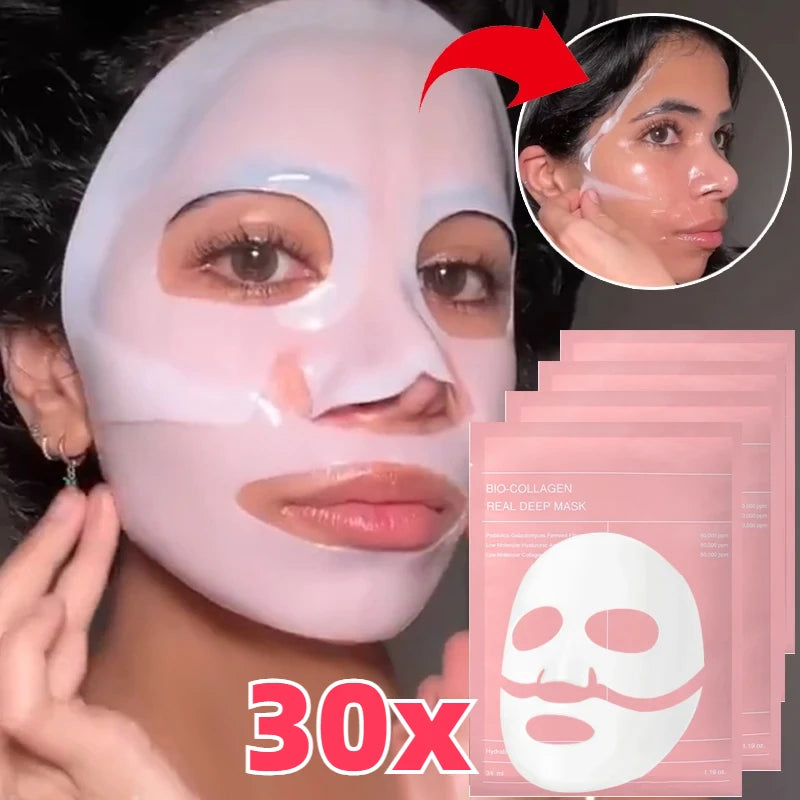 🧴 Deep Moisturizing Mask with Bio Collagen Extract - 34 ml