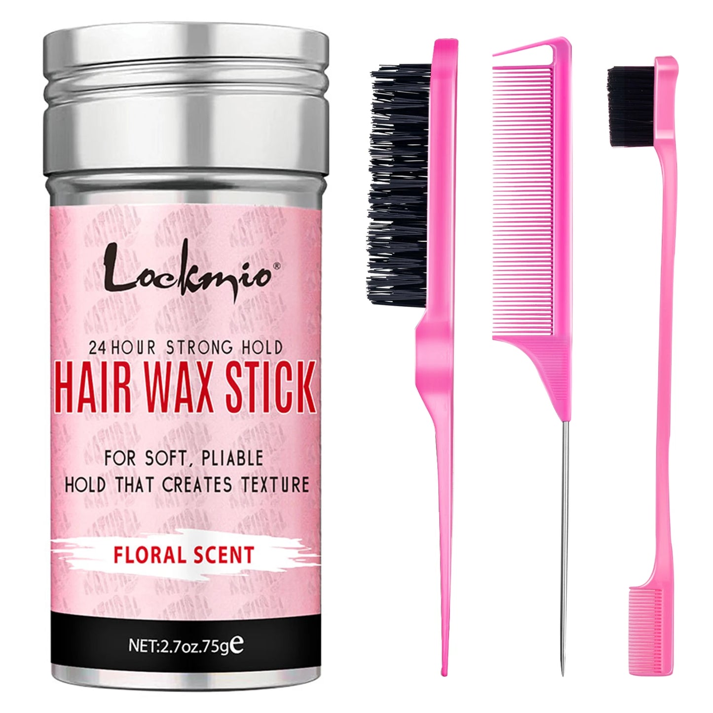💁♀️Lockmio Professional Hair Styling Wax - Perfect Hold, Natural Shine, and Long-Lasting Control!