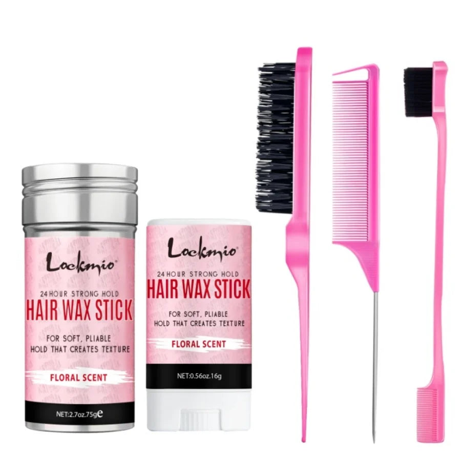 💁♀️Lockmio Professional Hair Styling Wax - Perfect Hold, Natural Shine, and Long-Lasting Control!