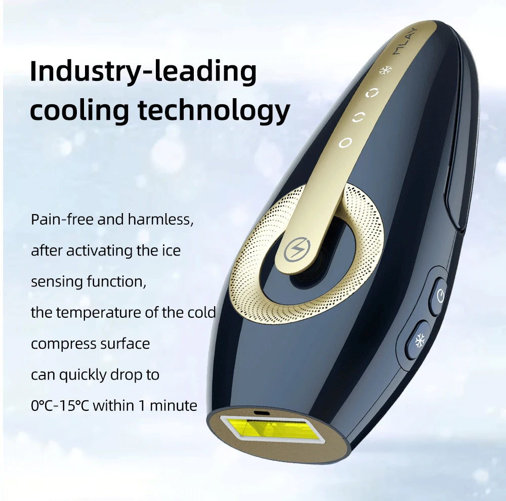 🌸 MLAY T17 hair removal device with cooling technology ❄️
