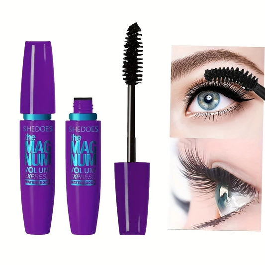 4D Black Mascara - Lengthening, Volumizing, Curling, Waterproof
