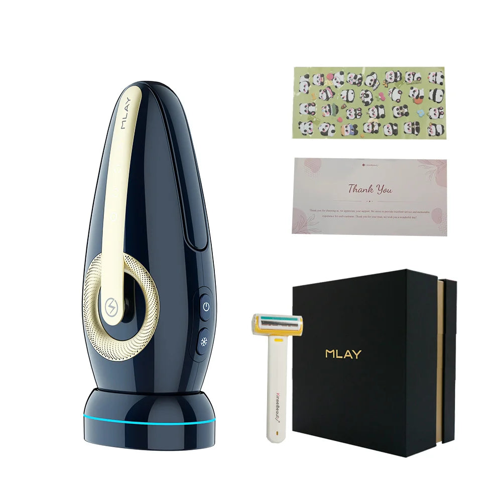 🌸 MLAY T17 hair removal device with cooling technology ❄️